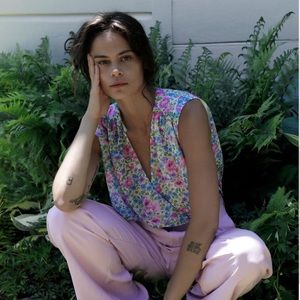 ❌SOLD❌Zara Floral Print BodySuit